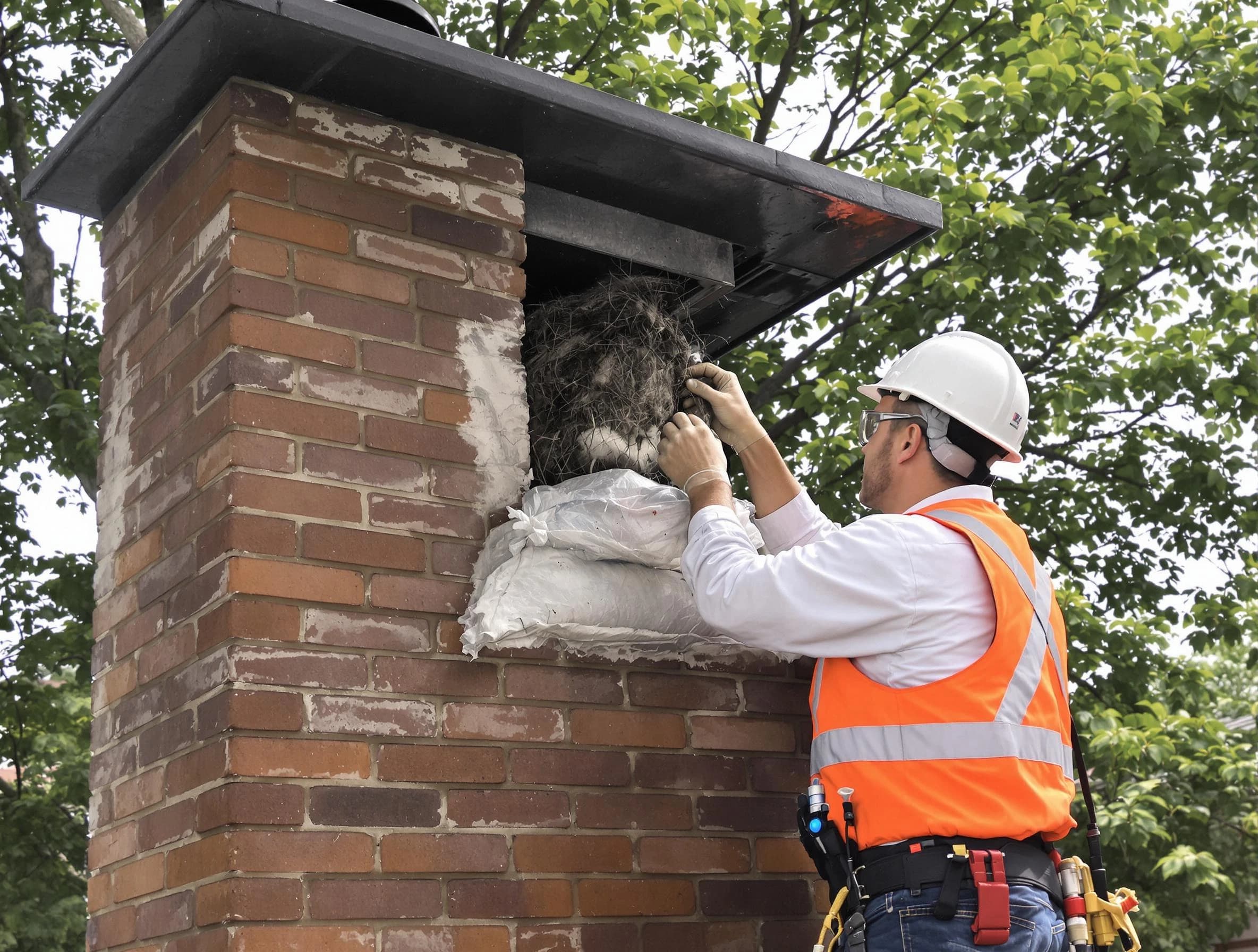 Humane removal of debris and animals by Louisville Chimney Sweep in Louisville, CO