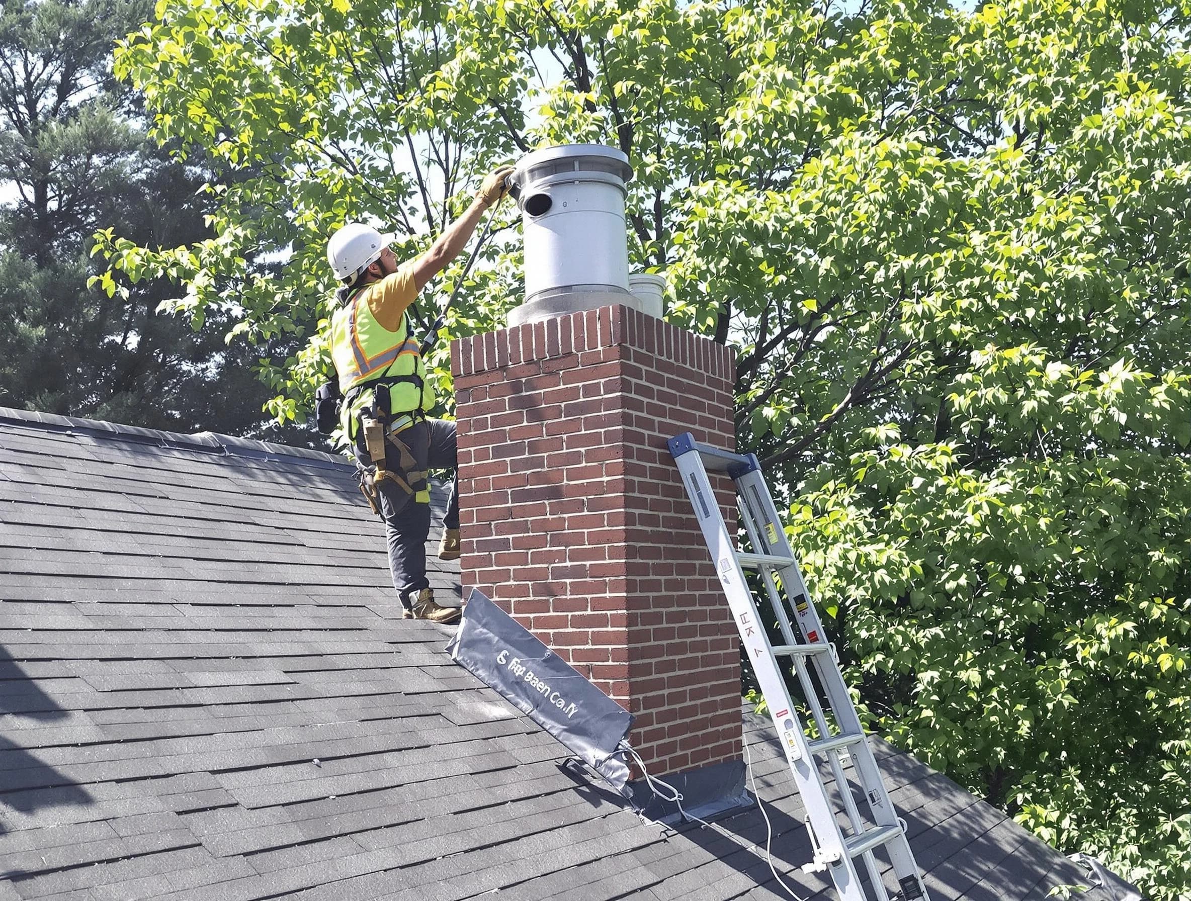 Chimney liner inspection by Louisville Chimney Sweep in Louisville, CO
