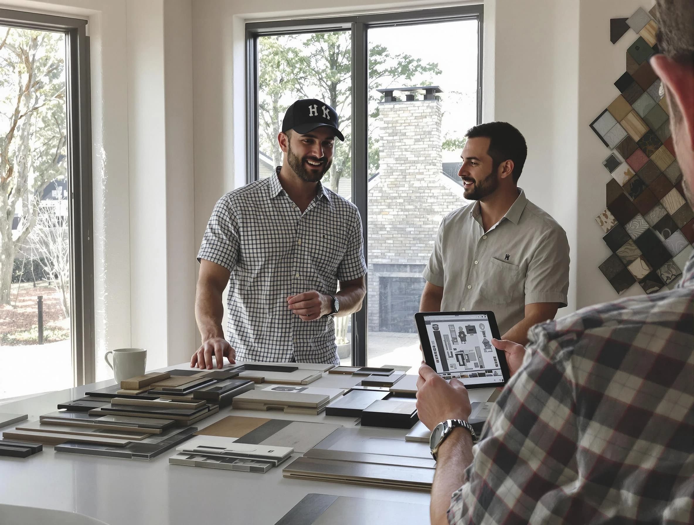 Louisville Chimney Sweep remodeling a chimney and fireplace in Louisville, CO