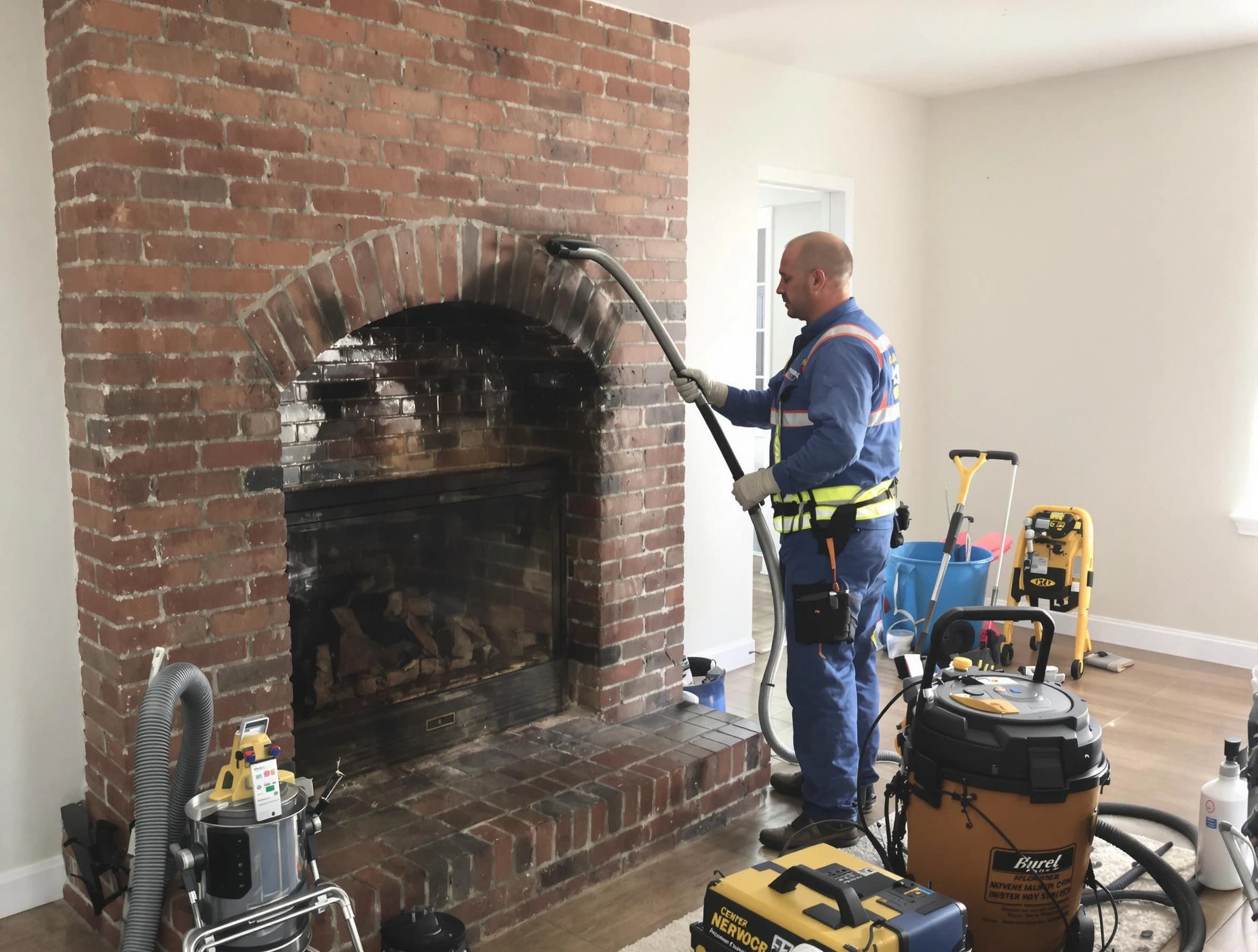 Louisville Chimney Sweep expert performing detailed chimney sweep in Louisville, CO