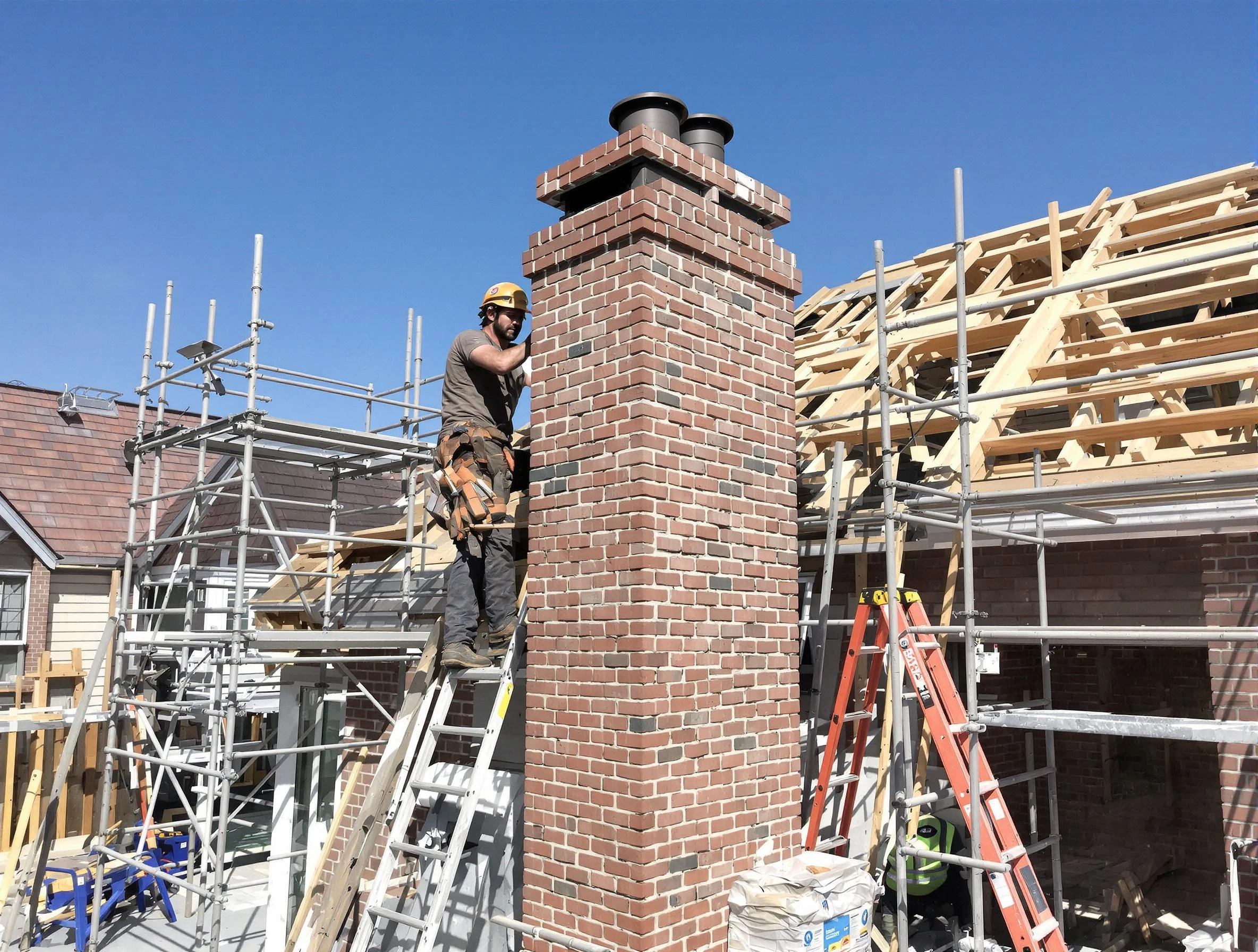 New chimney installation completed by Louisville Chimney Sweep in Louisville, CO
