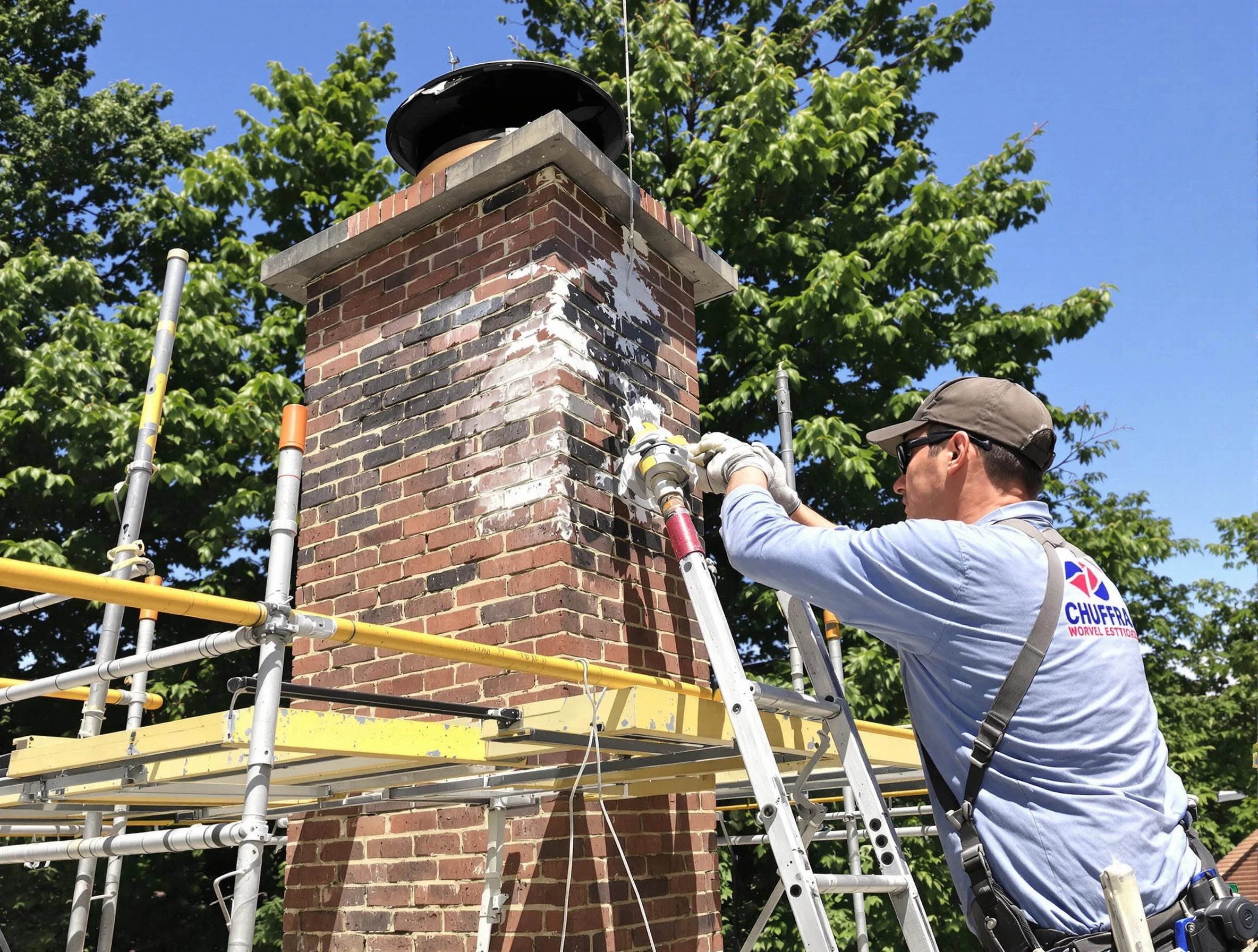 Structural chimney repair by Louisville Chimney Sweep in Louisville, CO