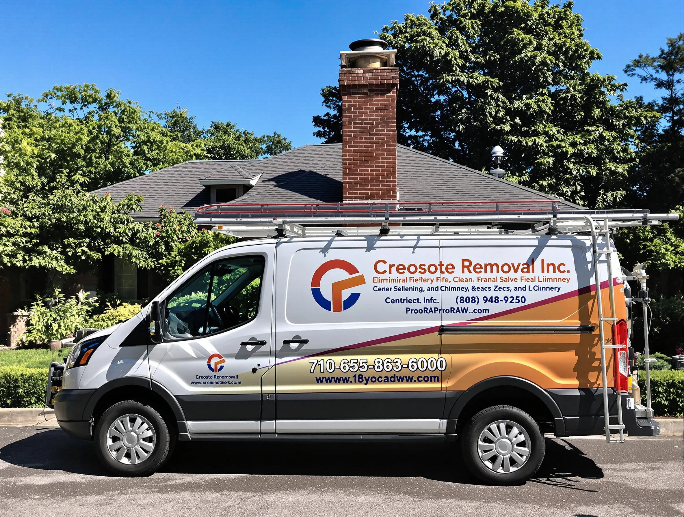 Louisville Chimney Sweep technician removing creosote safely in Louisville, CO